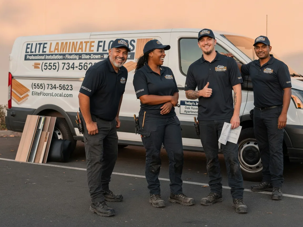 Laminate flooring installation company in Steele, ND